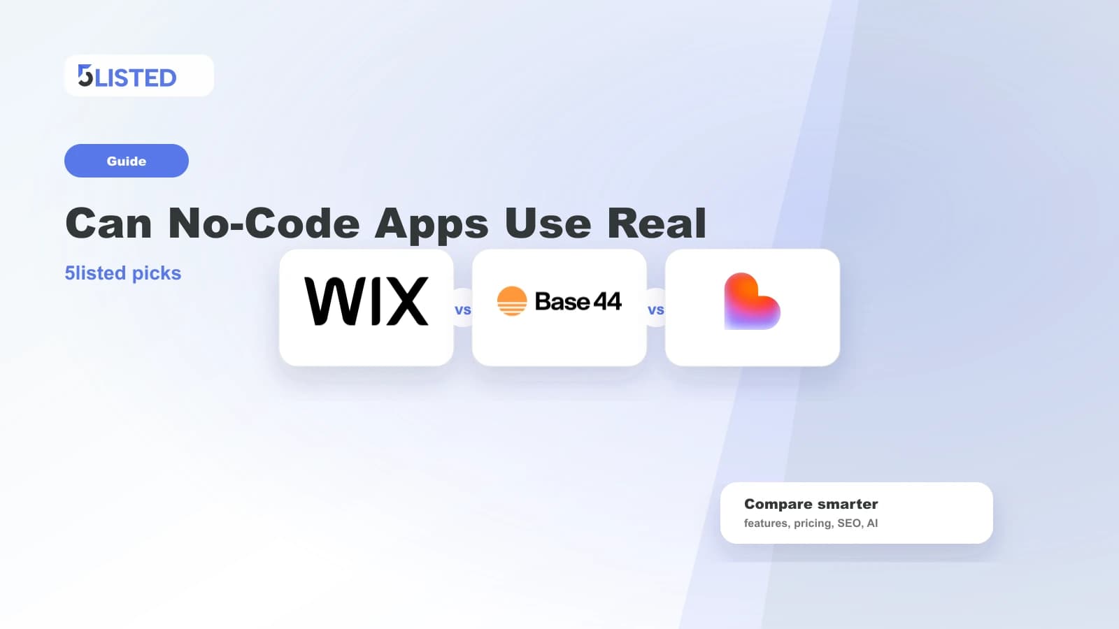 Can No-Code Apps Use Real Code? - 5listed website builder comparison