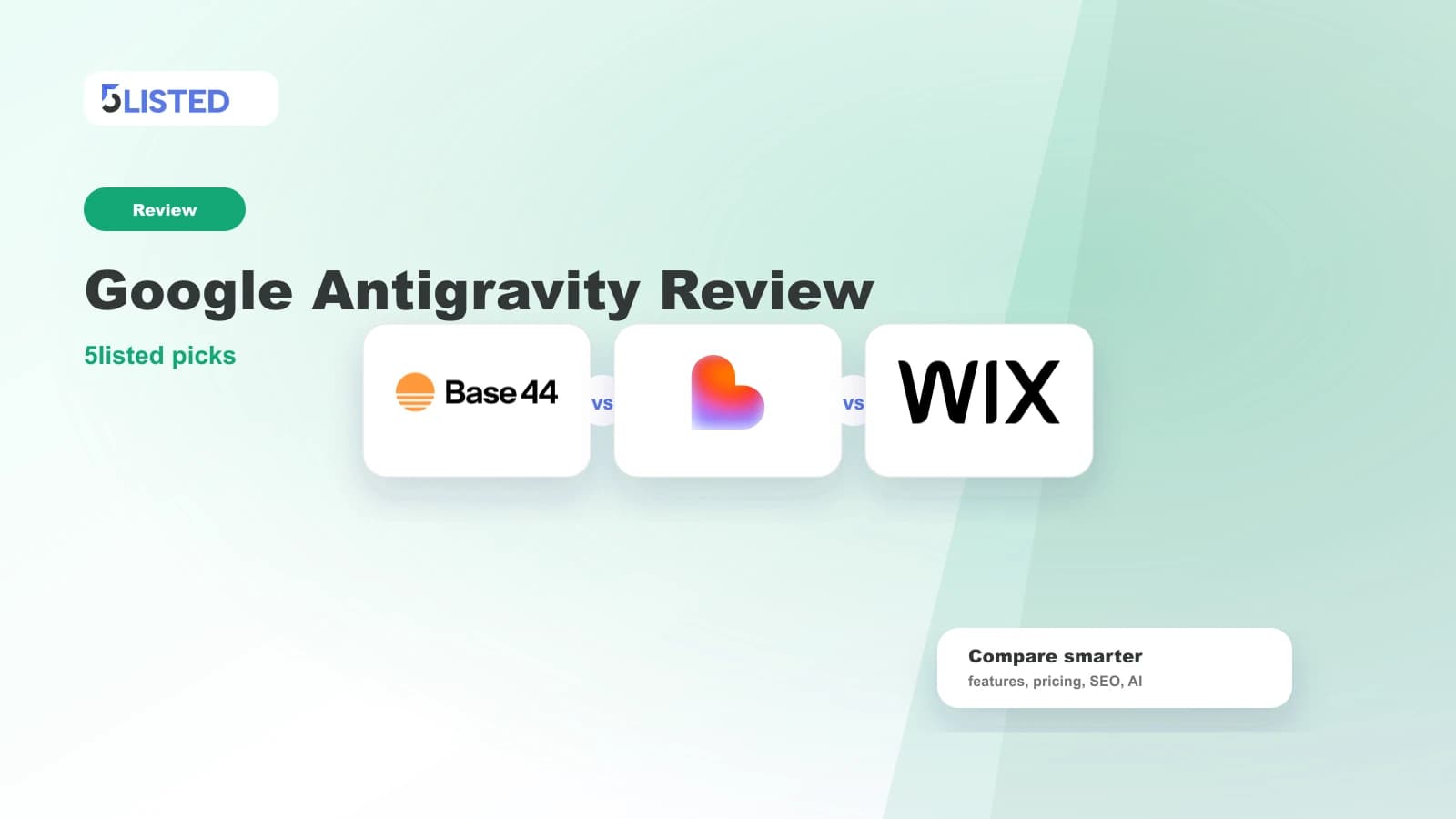 Google Antigravity Review: Should Founders Use an Agentic IDE? - 5listed website builder comparison