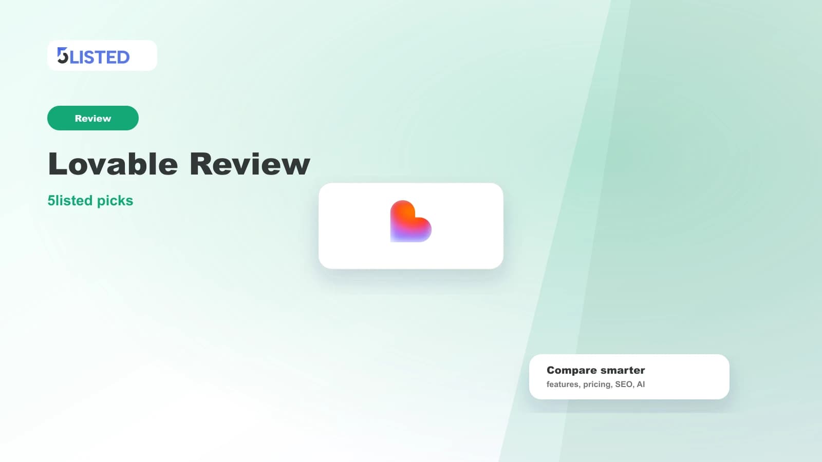 Lovable Review 2026: AI App Builder for Fast MVPs - 5listed website builder comparison