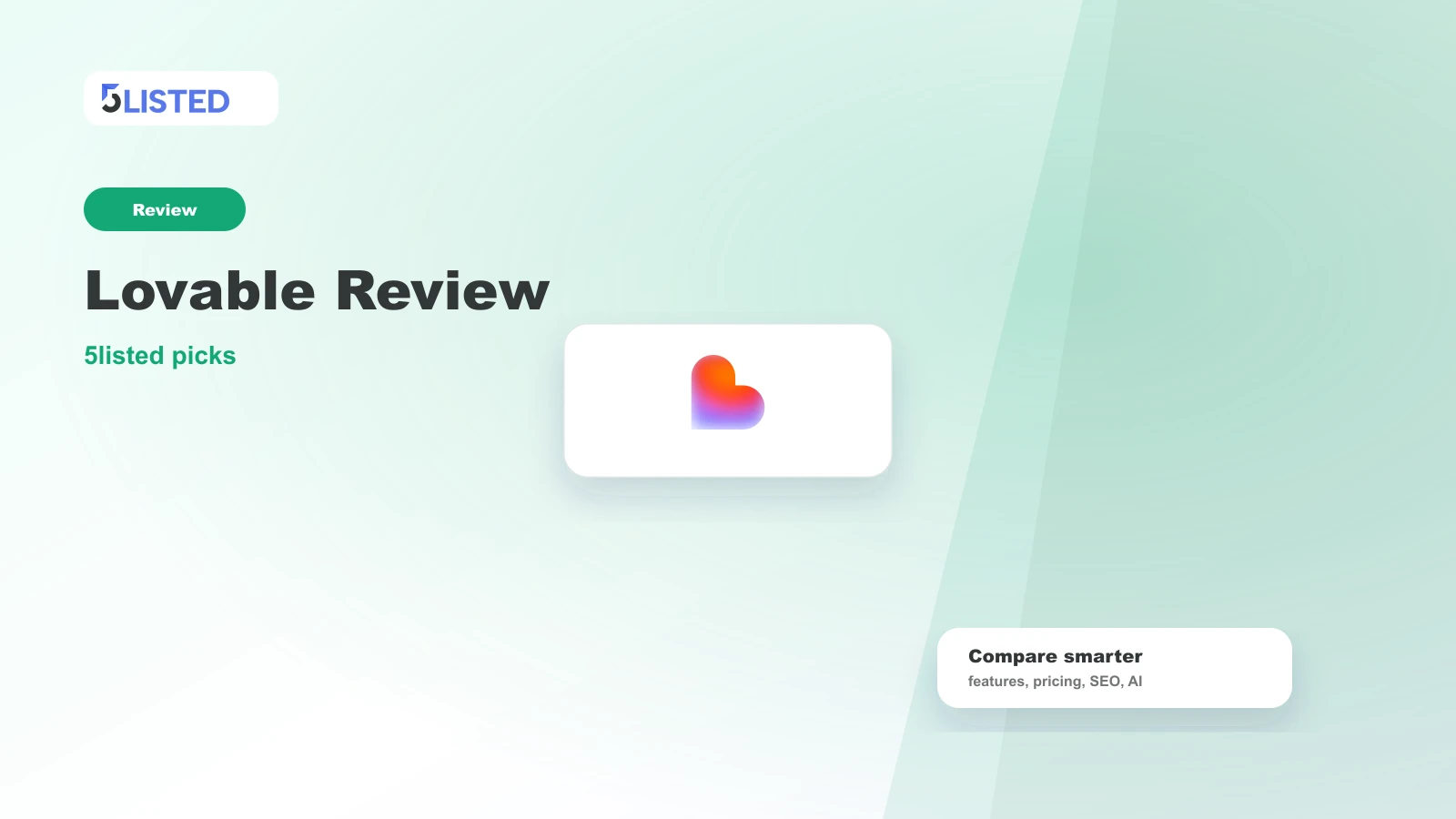 Lovable Review 2026: AI App Builder for Fast MVPs - 5listed website builder comparison